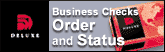 Deluxe Business Check Order and Status