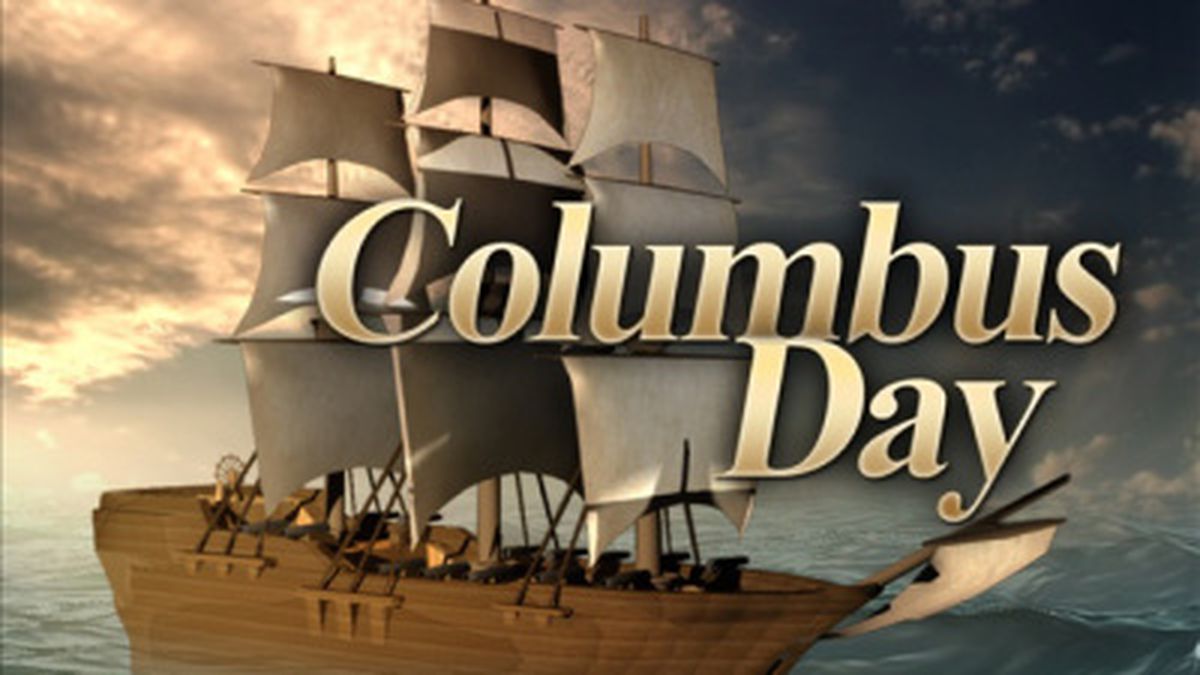 The Bank will be closed in observance of the Columbus Day Holiday
